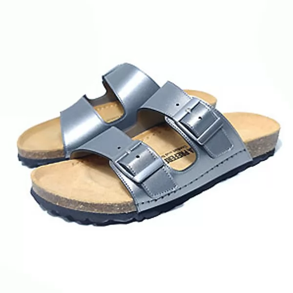 Sandales pour femme 203 gris .......... sandale médicale femme confortable Maroc